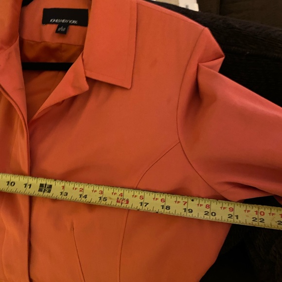 Jones New York Coral Trench Coat - Picture 13 of 13